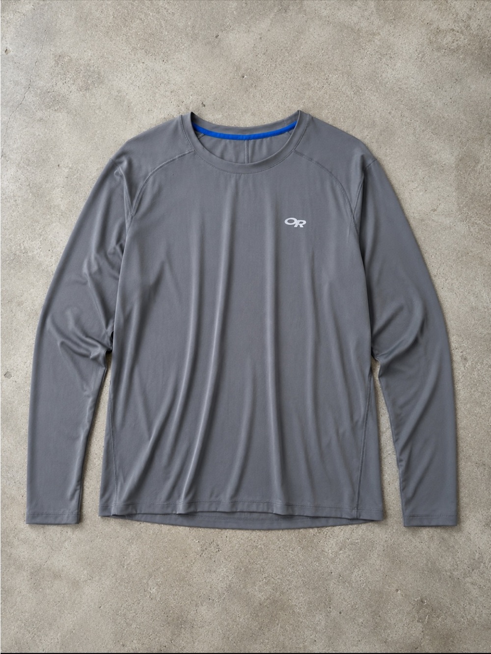 Outdoor Research Deception Long Sleeve Performance Shirt Men XL Gray Performance